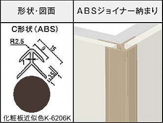 アイカセラール用ジョイナー　ZKC 202DBR